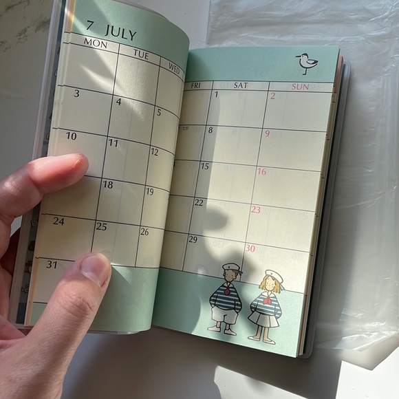 Sanrio 1995 The Vaudeville Duo - agenda and more book. Unused! - Picture 8 of 10